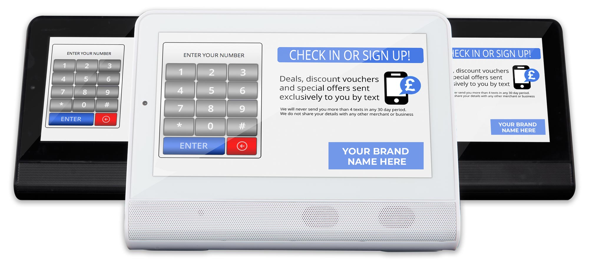 Connect98 Sign up devices personalised to your business